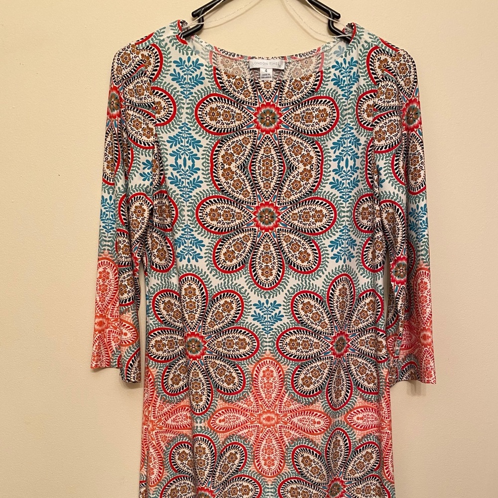 Floral pattern jersey dress from TJMaxx